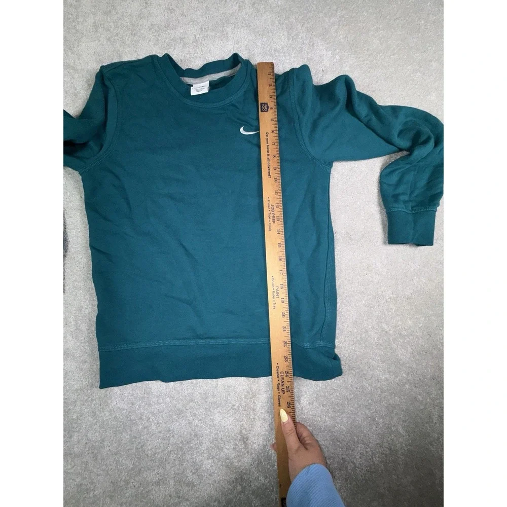 Nike Sportswear French Terry Sweatshirt Teal Green 637902-381 S